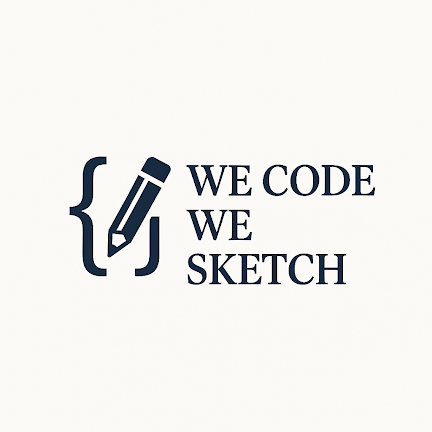We Code We Sketch logo